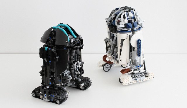 He may not be R2-D2, but It is a remote controlled Lego astromech!