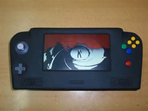 Custom Portable Nintendo 64 Gaming System