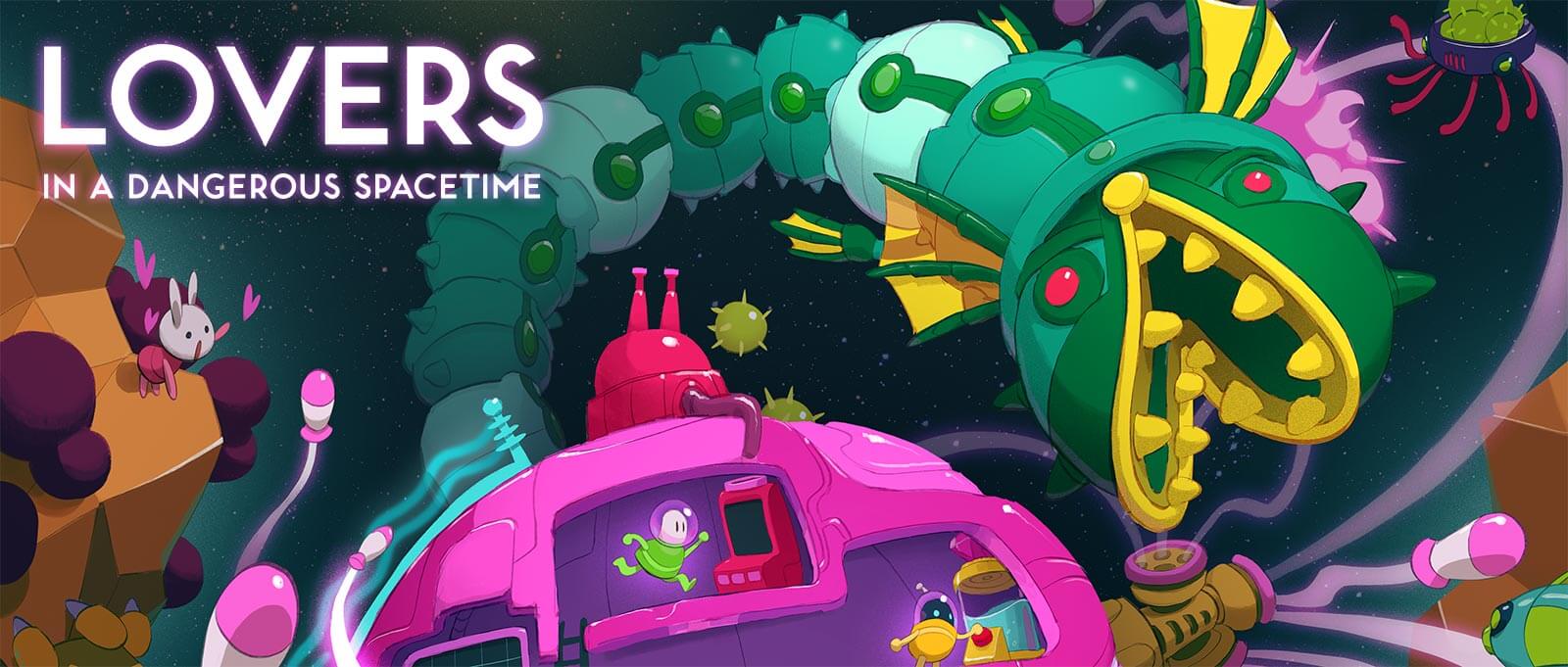 Lovers in a Dangerous Spacetime