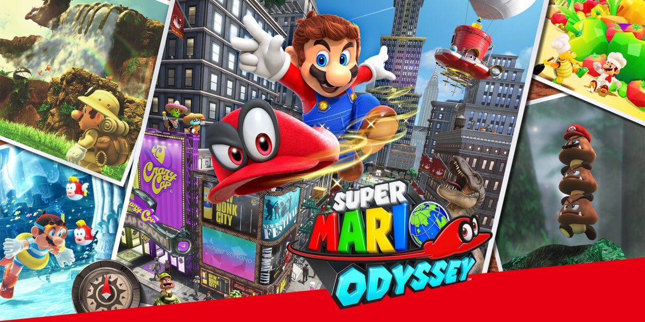 Mario journeys across the country to celebrate the launch of Super Mario Odyssey