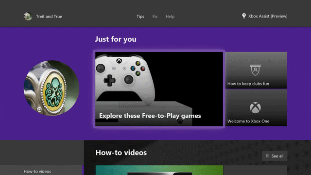 Update für Xbox One - Systemupdate - Xbox One GIF 
