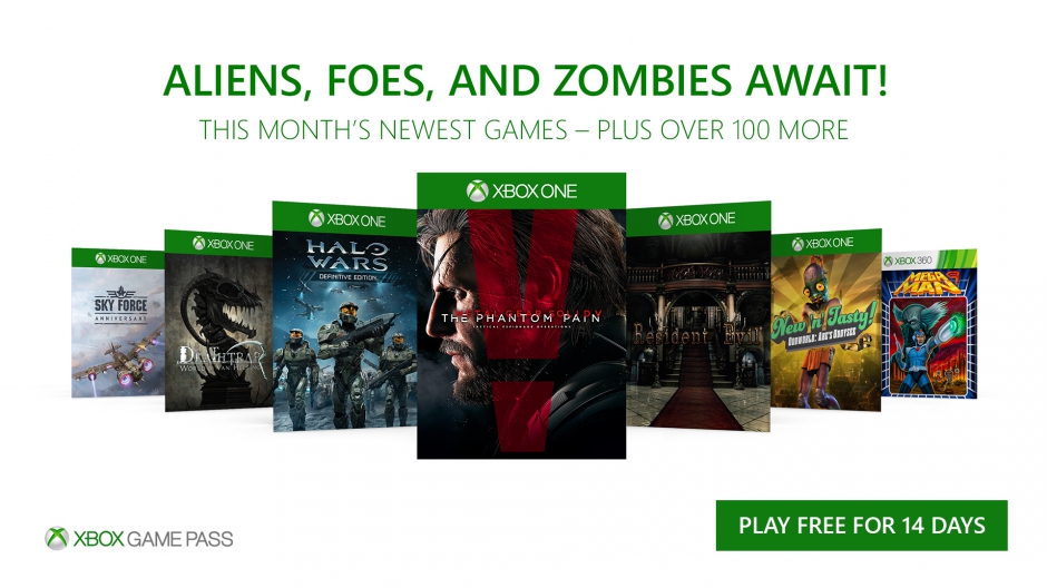 Xbox Game Pass November Hero Image