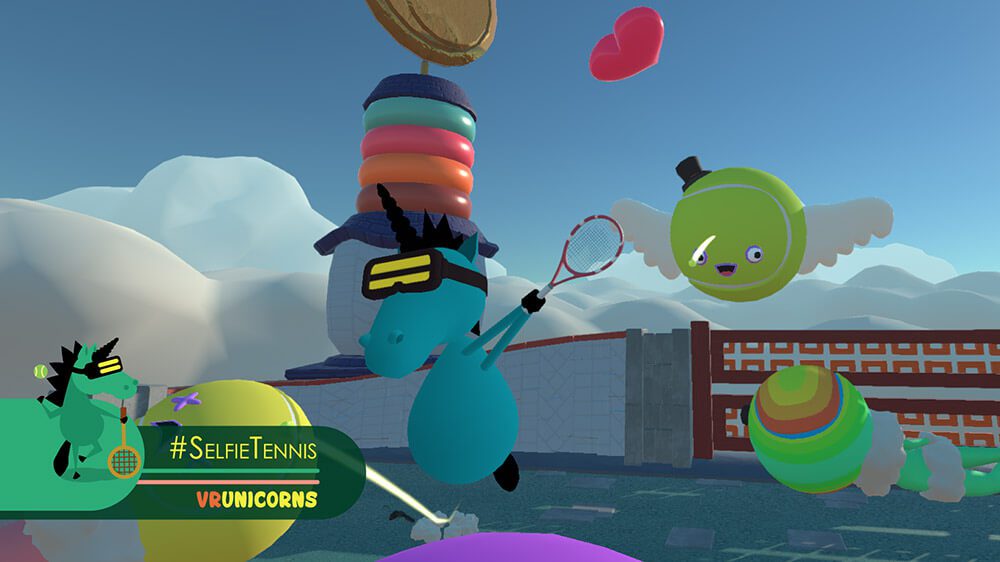 #SelfieTennis