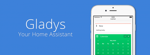 A screenshot of a mobile phone showing the Gladys app - Gladys Project home assistant