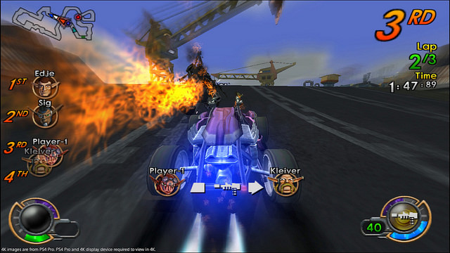 Jak X Combat Racing on PS4