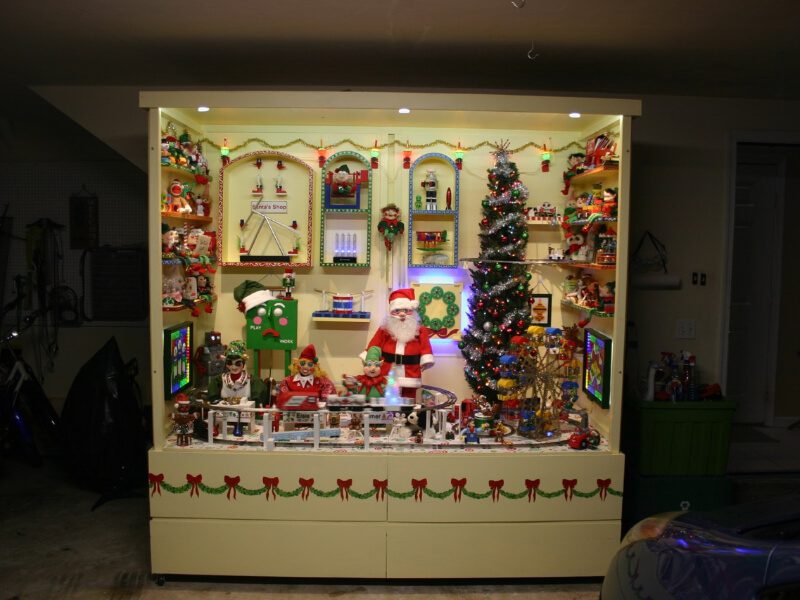 Santa’s Shop is an animated storytelling installation