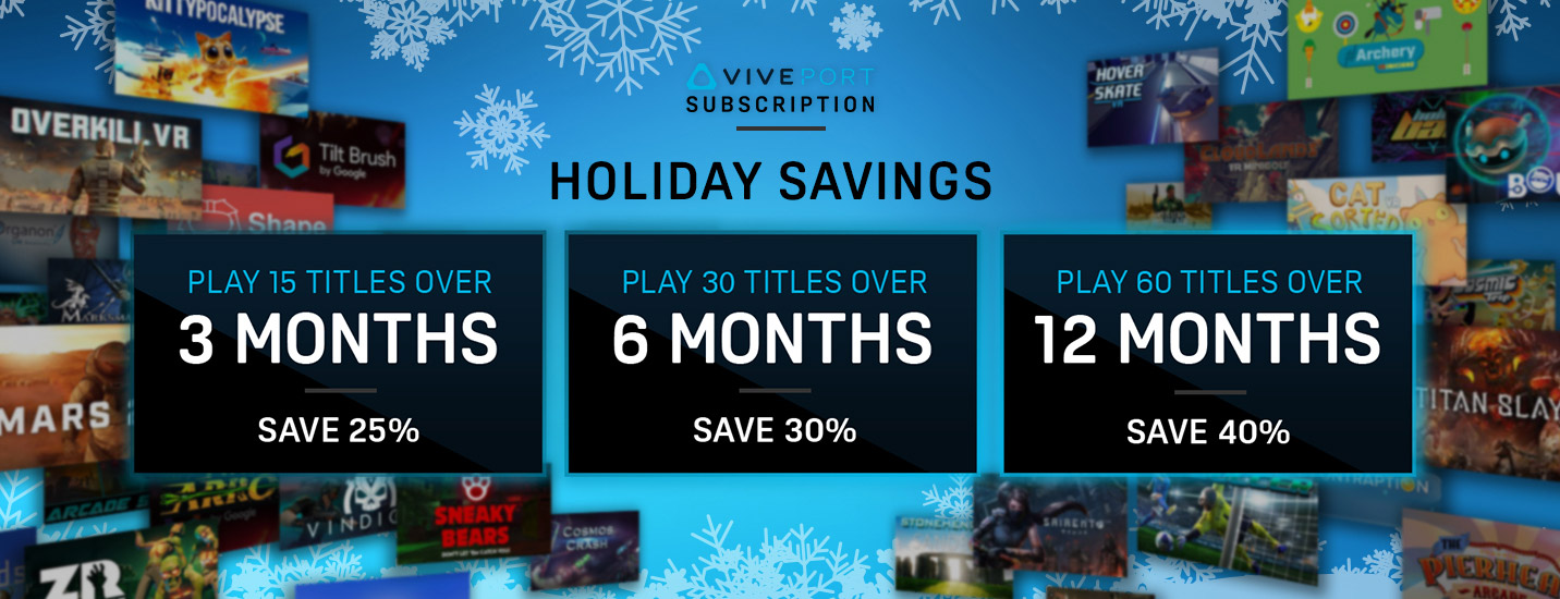 Save on Viveport Subscription