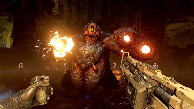 So wird das Dämonenschnetzeln im heute erscheinenden Doom VFR mit dem PS VR-Ziel-Controller richtig immersiv