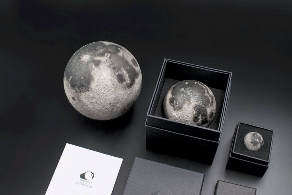 AstroReality Lunar 3D Printed Moon