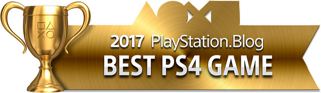 PlayStation Blog Game of the Year 2017 - Best PS4 Game (Gold)