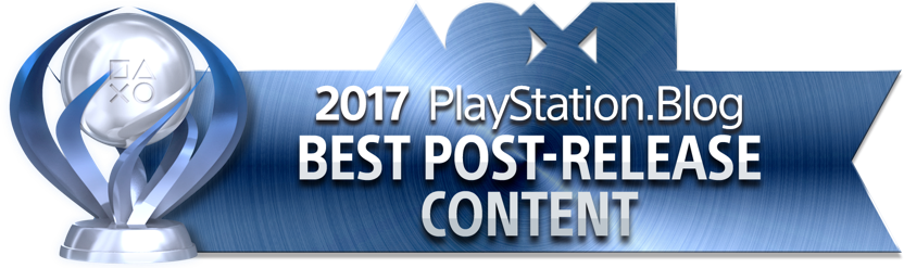 PlayStation Blog Game of the Year 2017 - Best Post-Release Content (Platinum)