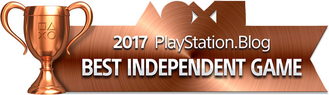 PlayStation Blog Game of the Year 2017 - Best Independent Game (Bronze)
