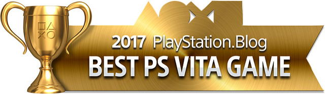 PlayStation Blog Game of the Year 2017 - Best PS Vita Game (Gold)