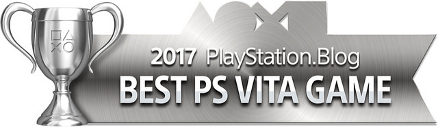 PlayStation Blog Game of the Year 2017 - Best PS Vita Game (Silver)
