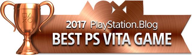 PlayStation Blog Game of the Year 2017 - Best PS Vita Game (Bronze)