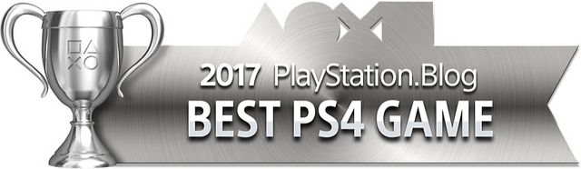 PlayStation Blog Game of the Year 2017 - Best PS4 Game (Silver)