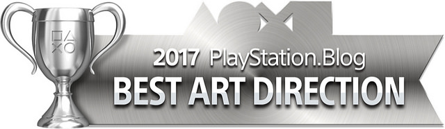PlayStation Blog Game of the Year 2017 - Best Art Direction (Silver)
