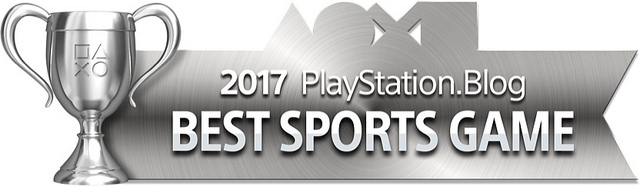PlayStation Blog Game of the Year 2017 - Best Sports Game (Silver)
