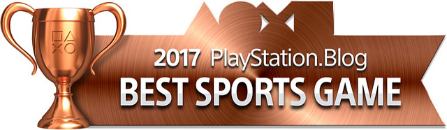 PlayStation Blog Game of the Year 2017 - Best Sports Game (Bronze)
