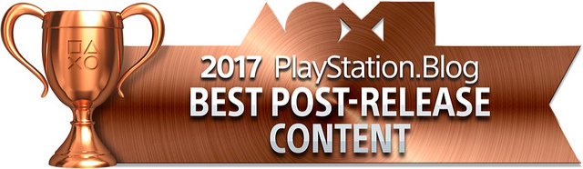 PlayStation Blog Game of the Year 2017 - Best Post-Release Content (Bronze)