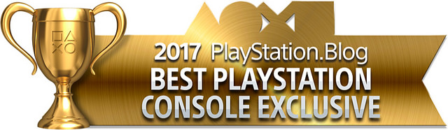 PlayStation Blog Game of the Year 2017 - Best PlayStation Console Exclusive (Gold)