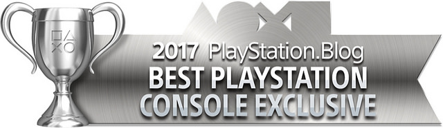 PlayStation Blog Game of the Year 2017 - Best PlayStation Console Exclusive (Silver)