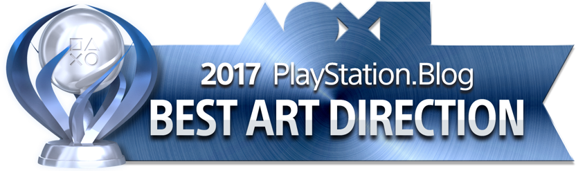 PlayStation Blog Game of the Year 2017 - Best Art Direction (Platinum)
