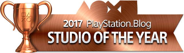 PlayStation Blog Game of the Year 2017 - Studio of the Year (Bronze)
