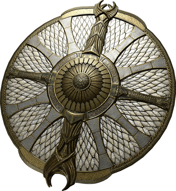 God of War (PS4) Elven Soul Shield (1)