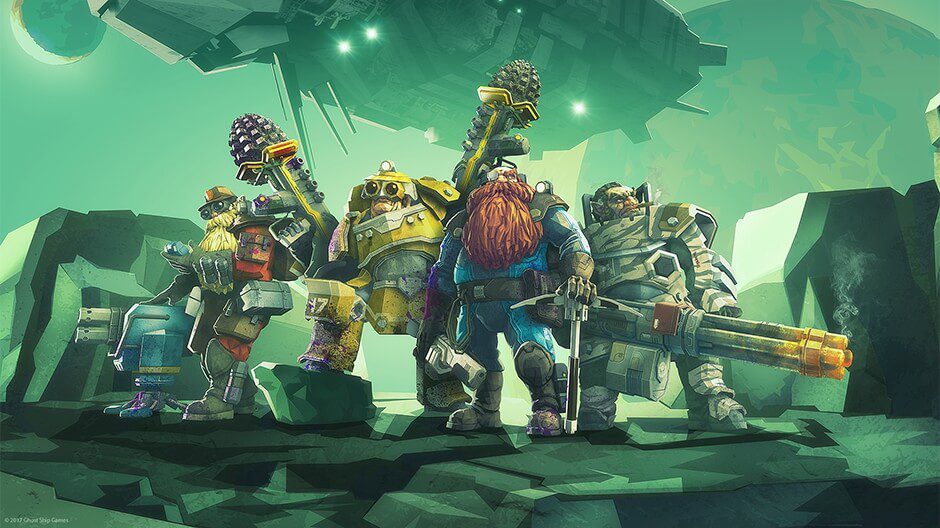 Deep Rock Galactic is Available Now on Xbox Game Preview