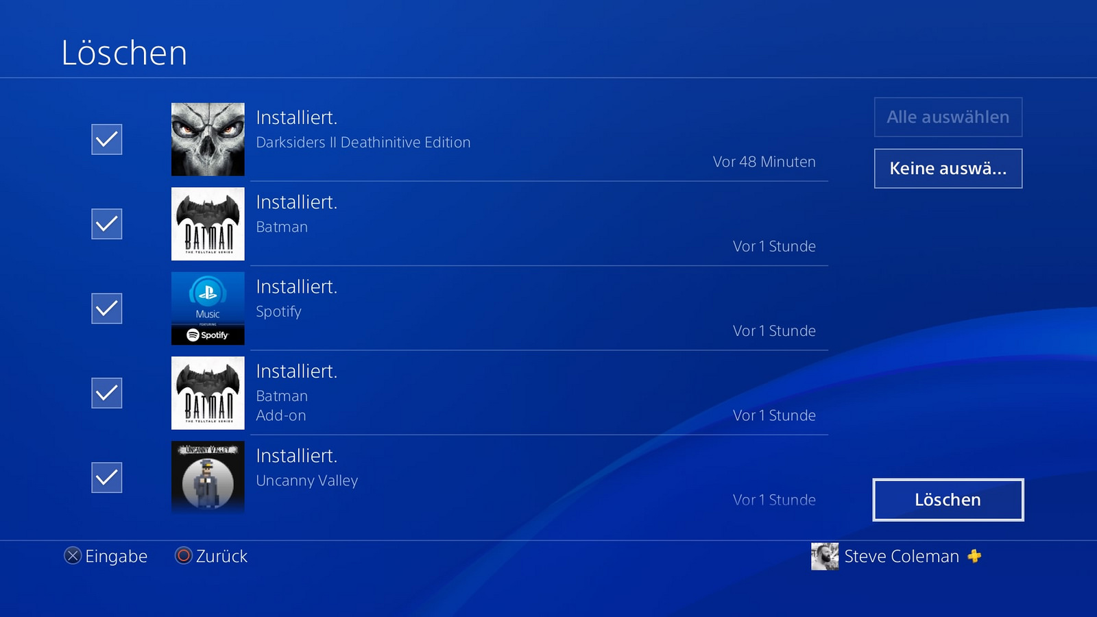 Remove Notifications DE