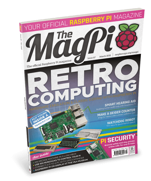 MagPi 67: back to the future with retro computing on your Pi