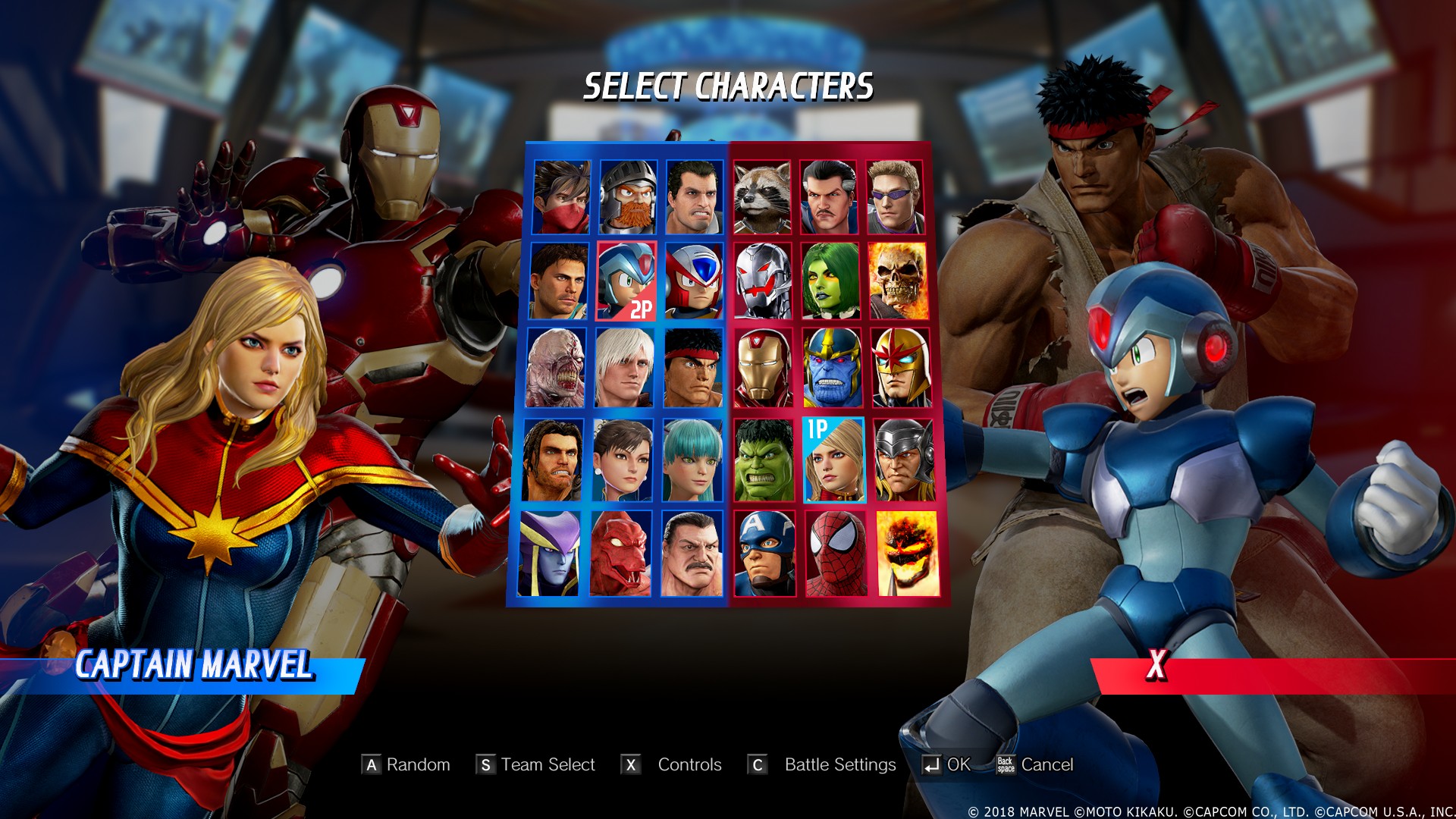 Marvel vs. Capcom Infinite Screenshot