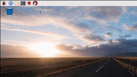 Voilà, a terminal window!