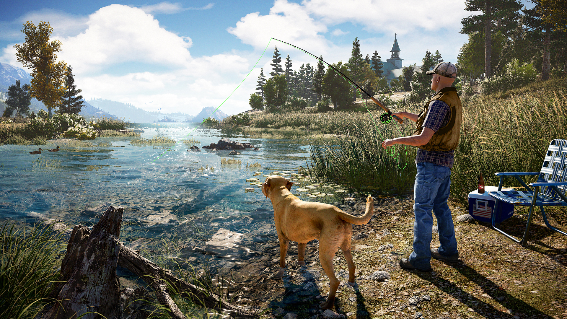 Far Cry 5 Review: An Anarchic Thrill Ride FC5 Announce Fishing 1495742792