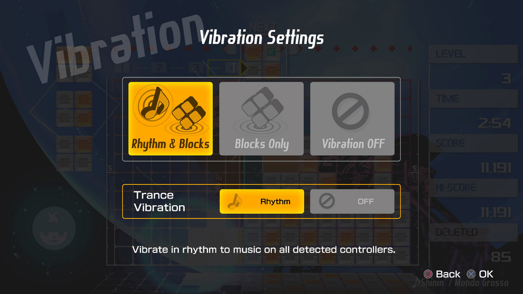 Lumines Remastered: Trance Vibration