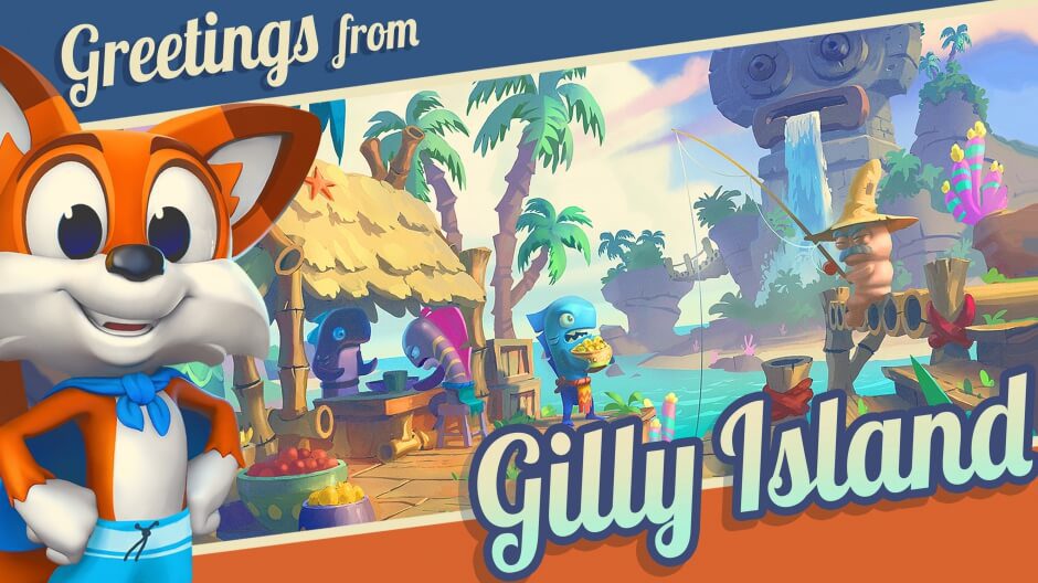 Summer Comes Early in Super Lucky’s Tale’s All-New Adventures on “Gilly Island”