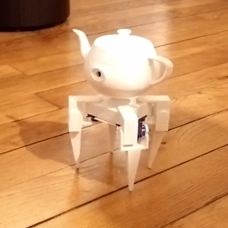 Paul-Louis Ageneau Robotic teapot Raspberry Pi Zero