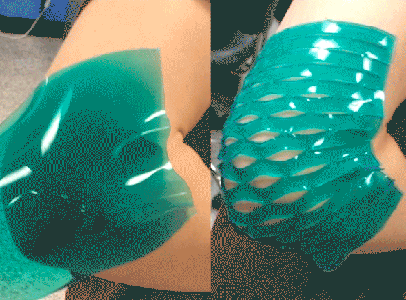 Bandages that Stay on Your Joints Thanks to 3D Printing and Kirigami