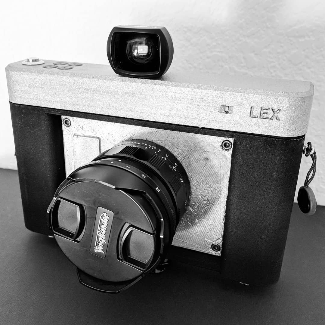 lex 3d printed camera