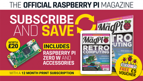 The MagPi subscription offer — Raspberry Pi home automation and tech upcycling