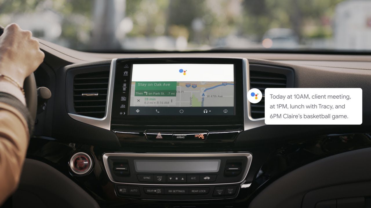 Assistant on Android auto
