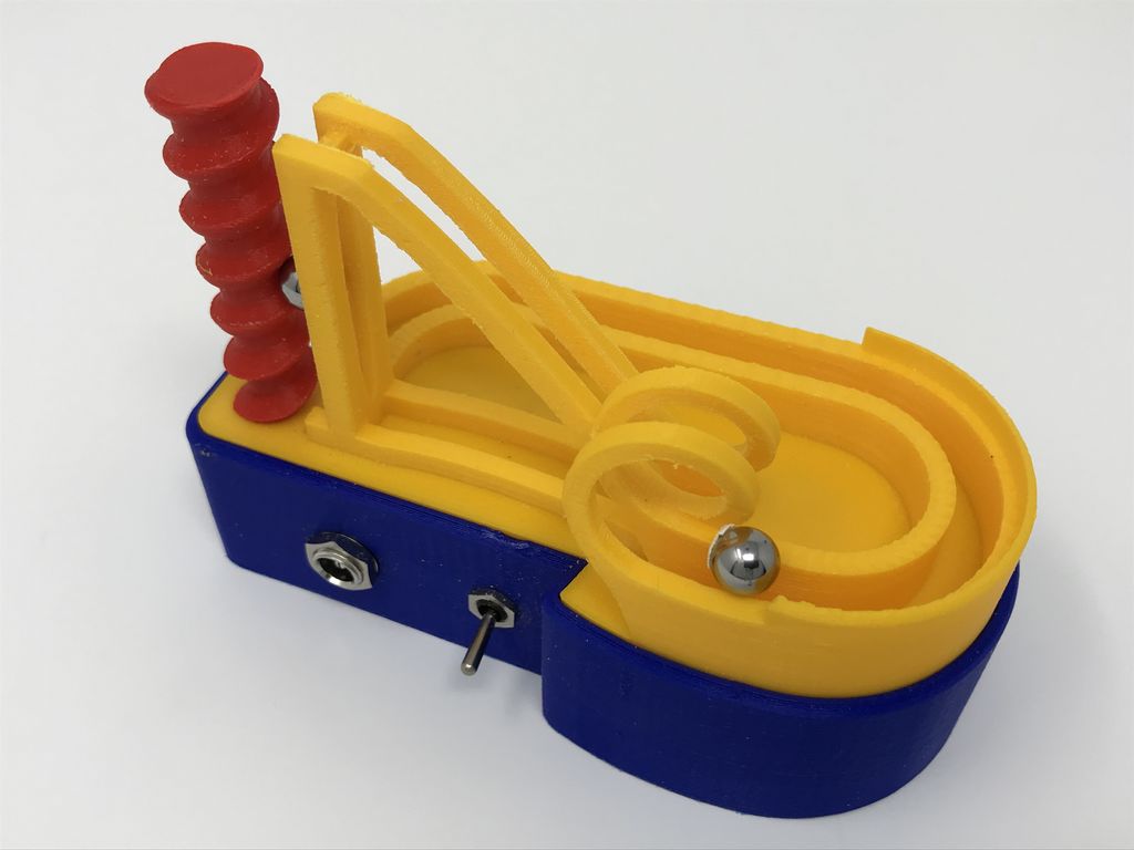 Project of the Week: 3D Printed High-Speed Marblevator Mini Machine