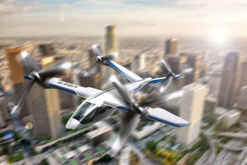 Uber has five partners working on its flying taxi project