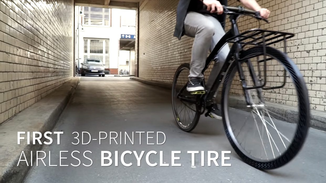 3d printed airless bicycle tire
