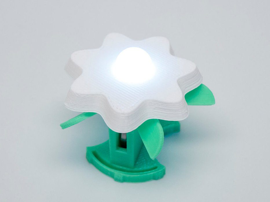Weekend Project: Make Your Garden Glow with 3D Printed LED Flowers