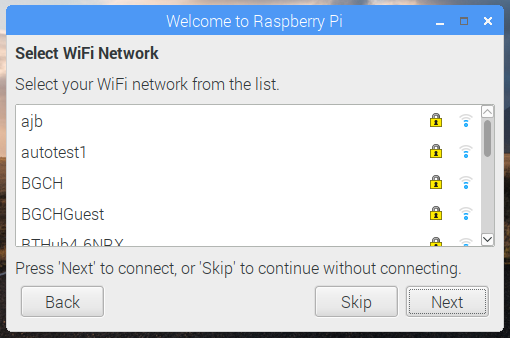 Raspbian update June 2018