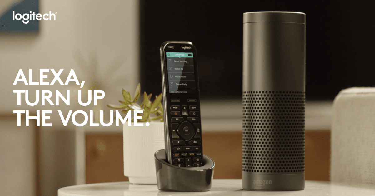 Logitech Harmony: Einfachere Sprachbefehle für Amazon Alexa