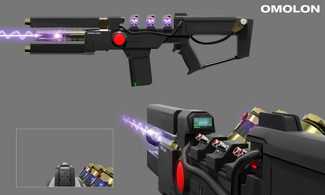 Destiny 2: Forsaken Concept Art – PlayStation-Exclusive Exotic Weapon "Wavesplitter"