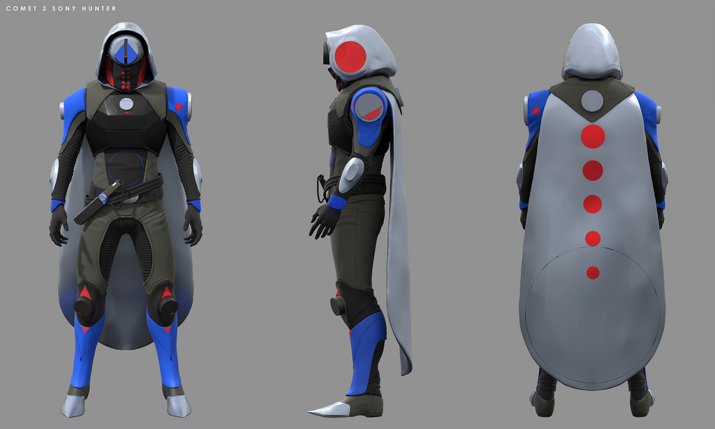 Destiny 2: Forsaken Concept Art – PlayStation-Exclusive Hunter Armor